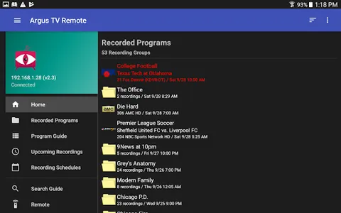 Argus TV Remote screenshot 10