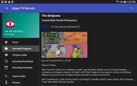 Argus TV Remote screenshot 11