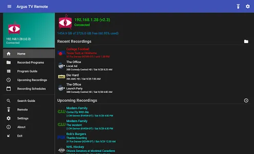 Argus TV Remote screenshot 16