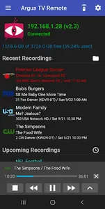 Argus TV Remote screenshot 2