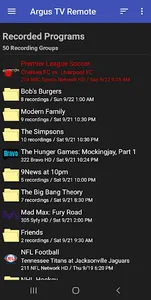 Argus TV Remote screenshot 3