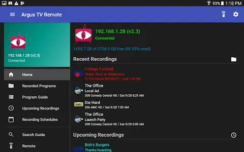 Argus TV Remote screenshot 8