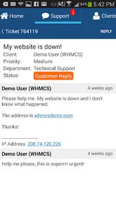 aWHMCS screenshot 3