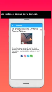 Dedica un poema | Alegra el dí screenshot 1