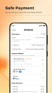 Wholee - Online Shopping App screenshot 5