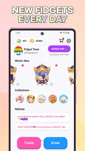 Fidget Town - Fidget trading screenshot 1