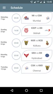 Cric IPL screenshot 1