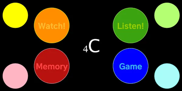 4 Color Memory Game screenshot 0