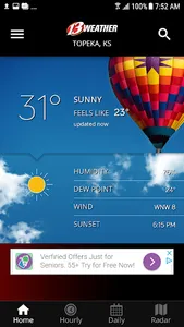 WIBW 13 Weather app screenshot 0