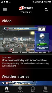 WIBW 13 Weather app screenshot 1