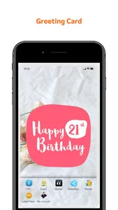Happy 21st Birthday screenshot 0