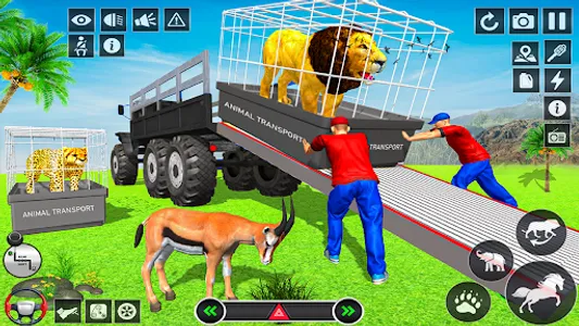 Wild Animals Transport Truck screenshot 25