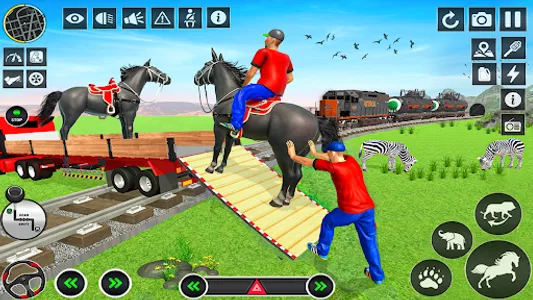 Wild Animals Transport Truck screenshot 3