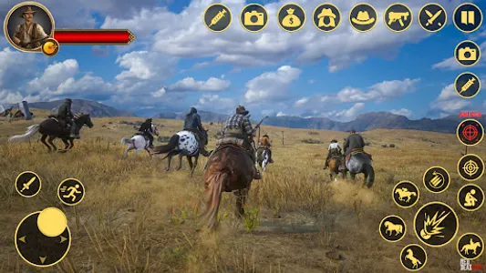 West Cowboy Horse Riding Games screenshot 11