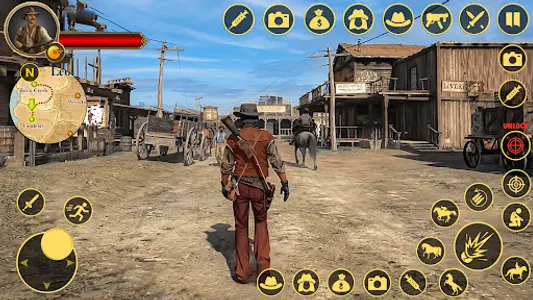 West Cowboy Horse Riding Games screenshot 5