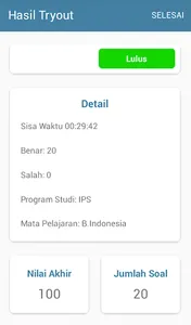 Soal Tryout UN SMA 2020 - Mobi screenshot 5