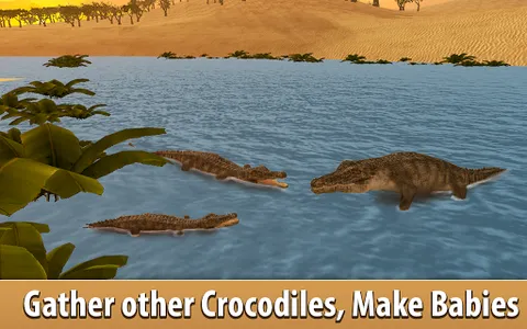 African Crocodile Simulator 3D screenshot 10