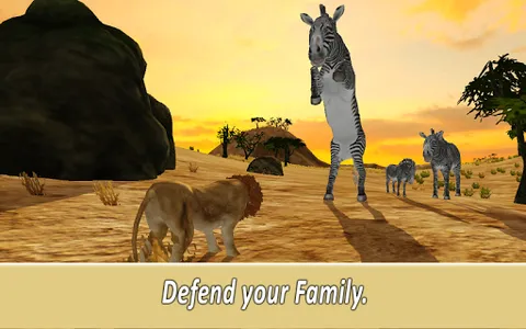 Zebra Family Simulator screenshot 10