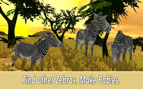 Zebra Family Simulator screenshot 9