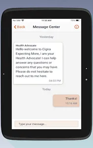 Cigna Expecting More screenshot 16