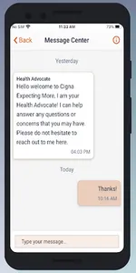 Cigna Expecting More screenshot 2