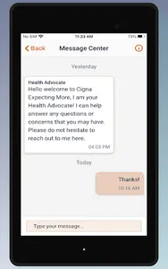 Cigna Expecting More screenshot 9