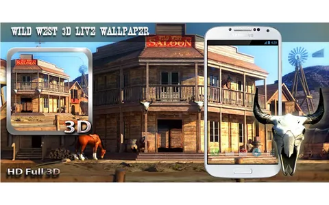 Wild West 3D Live Wallpaper screenshot 12