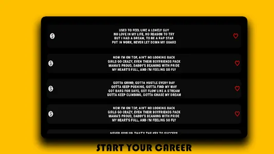 Rap Lyrics - Become a rapper screenshot 19