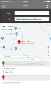 Willett's Real Smokehouse BBQ, screenshot 1
