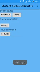 Bluetooth Hardware Interaction screenshot 0