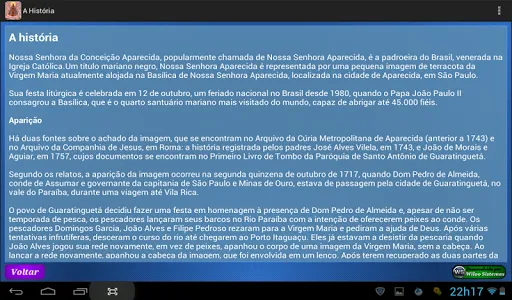 Nsra Aparecida screenshot 2