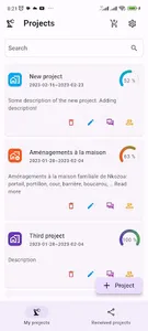 Projects Cost Tracking screenshot 0