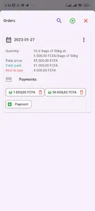 Projects Cost Tracking screenshot 4