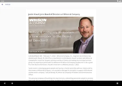 OneConnect @ Wilson & Company screenshot 5
