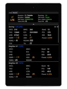 Network Cell Info Lite & Wifi screenshot 17