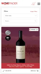 Winefinder screenshot 0