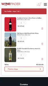 Winefinder screenshot 1