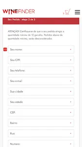 Winefinder screenshot 2