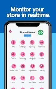 Dinestle Merchant Manager screenshot 2