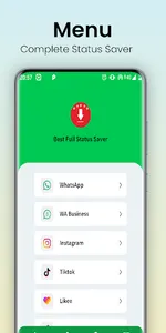 Full Status Download Saver screenshot 0