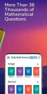 Daily Math Games App screenshot 1