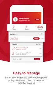 CMB Wing Lung Insurance screenshot 1
