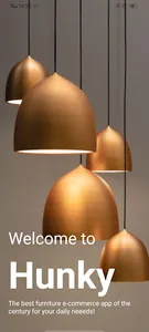 Hunky Online Shopping App screenshot 1
