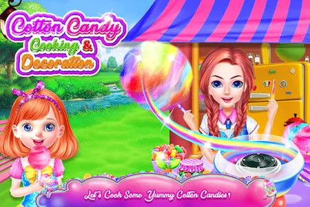 Cotton Candy Cooking & Deco screenshot 0