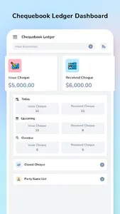 Chequebook Ledger screenshot 1