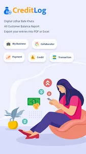 CreditLog – Digital Ledger Acc screenshot 0