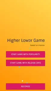 HigherLowerGame screenshot 0