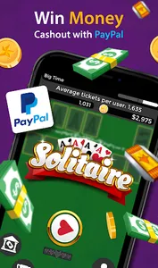 Solitaire - Make Money screenshot 1