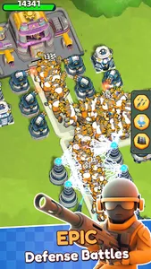 Island Defense TD - Tower War screenshot 1