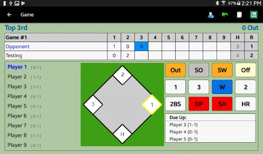 Dartball Statistician screenshot 5